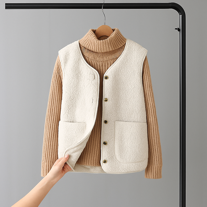 Gae™ Soft Sleeveless Cardigan