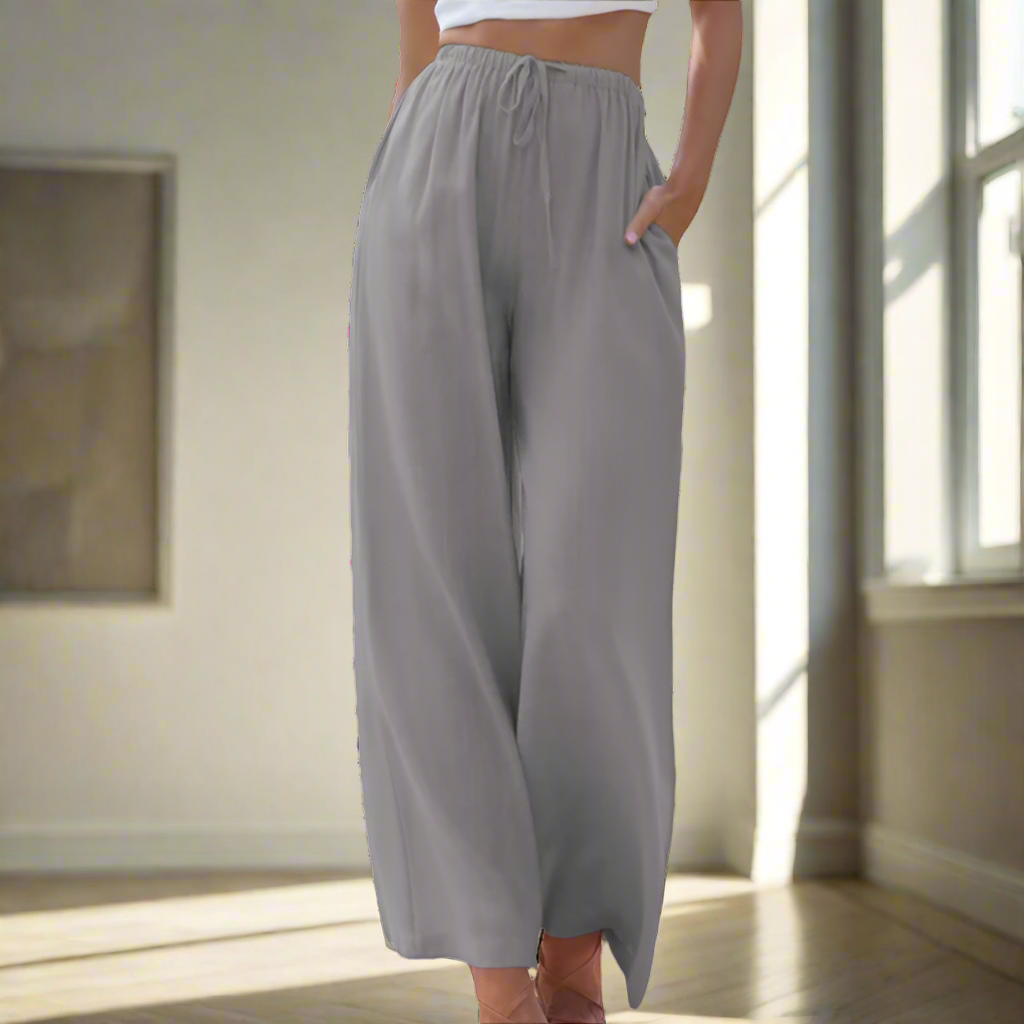 Liam | Wide-Leg Summer Trousers