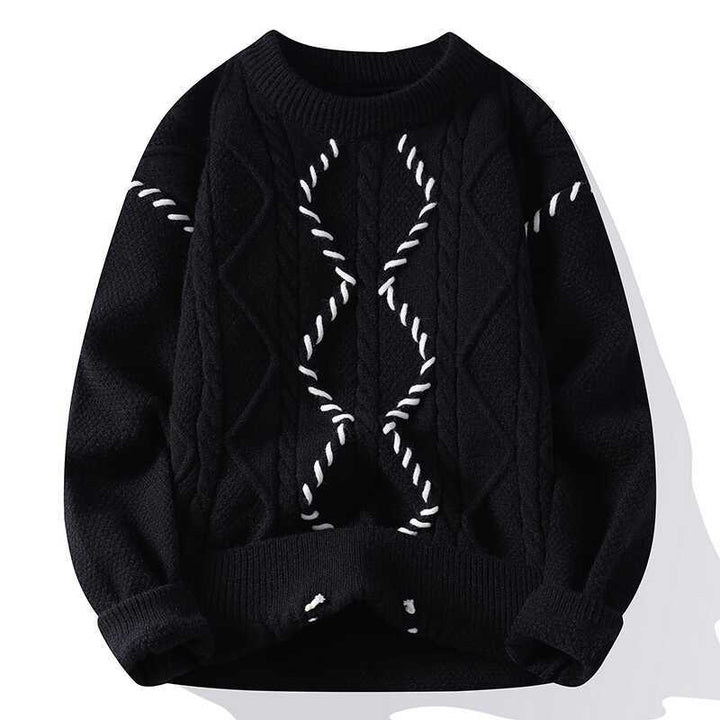 Chunky Cable Knit Sweater | Warm Winter Style | Casual Comfort