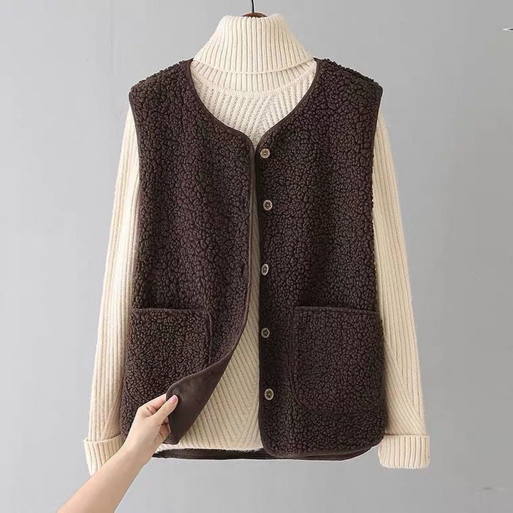 Gae™ Soft Sleeveless Cardigan